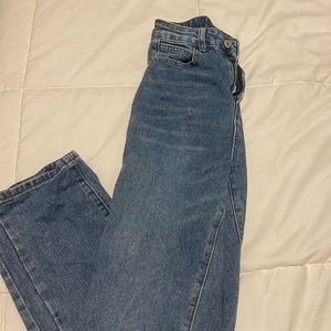 Dark wash straight jeans from SHEIN